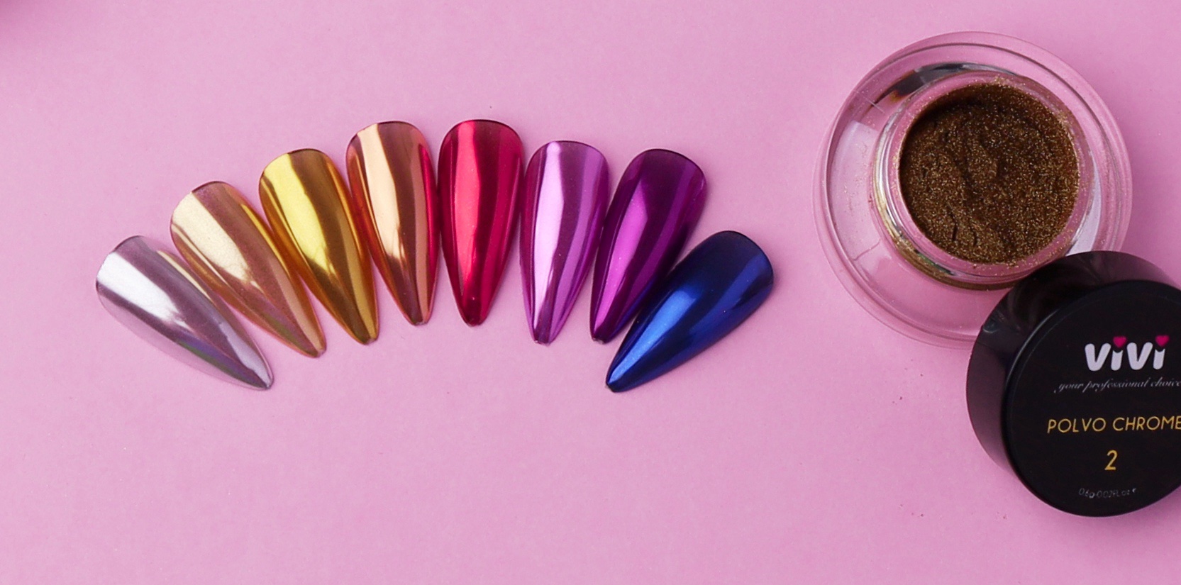 Polvos efecto "Chrome" (0,6g) - Imagen 2